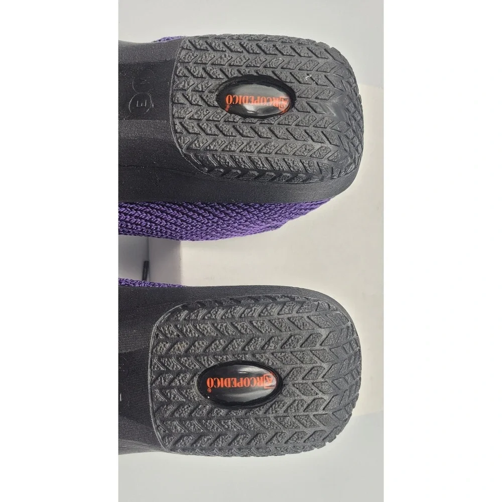 Arcopedico Classic Knit Lace Up Comfort Shoes Purple Women's EU 39 US 8.5 Vegan - Picture 6 of 9